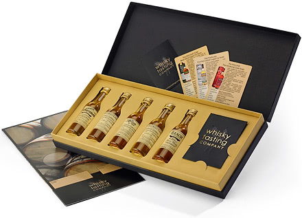 Valentine's Day Whisky Tasting Kit Gift Set - Premium Scottish Regions